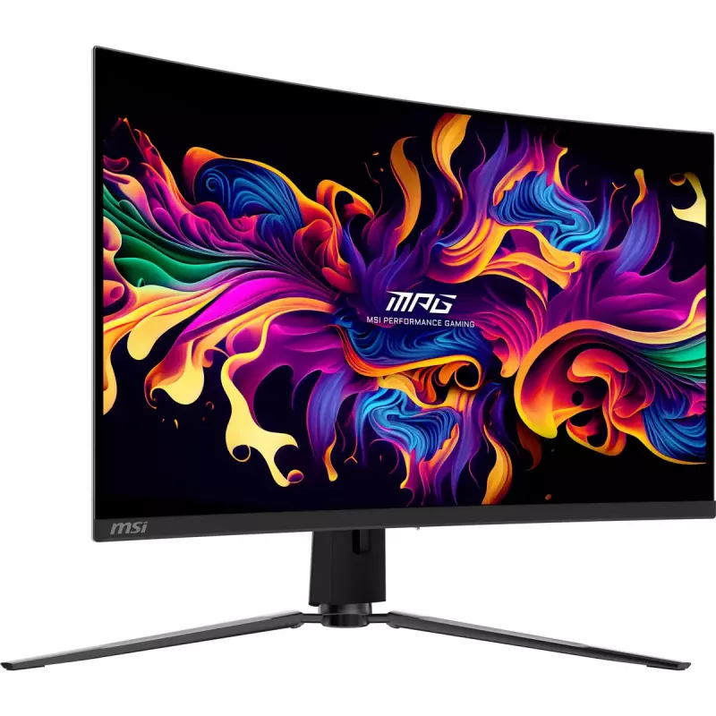 MSI MPG 321CURXDE QD-OLED arvutimonitor 80 cm (31.5 tolli) 3840 x 2160 pikslit 4K Ultra HD Must