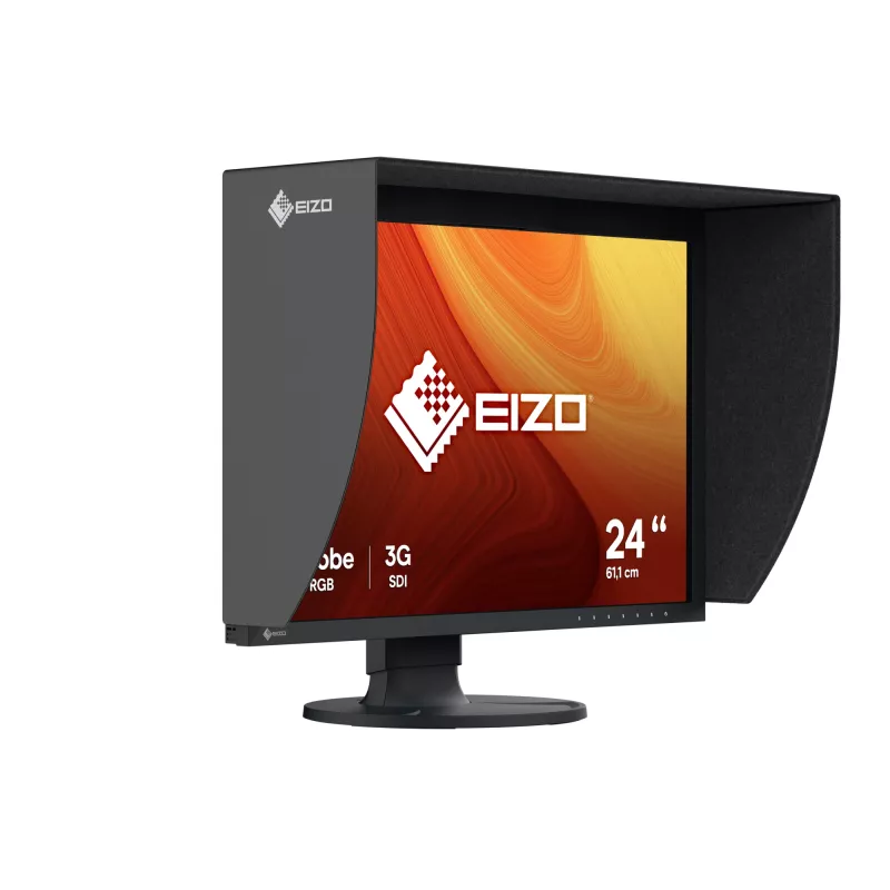 EIZO ColorEdge CG2400SV 24,1-tolline (61,2 cm) WUXGA IPS LCD-kuvar 1920×1200, USB 3.2 jaotur, VESA, kõrgusreguleeritav, must