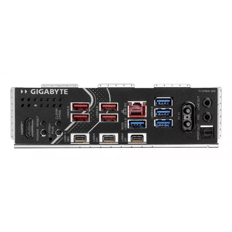 GIGABYTE X870E EAGLE X3D WIFI7 emaplaat – Toetab AMD Ryzen 9000 protsessoreid, 14+2+2 faasiga digitaalne VRM, kuni 9000Hz DDR5 (OC), 1xPCIe 5.0 + 3xPCIe 4.0, Wi-Fi 7, 5GbE LAN, USB 4