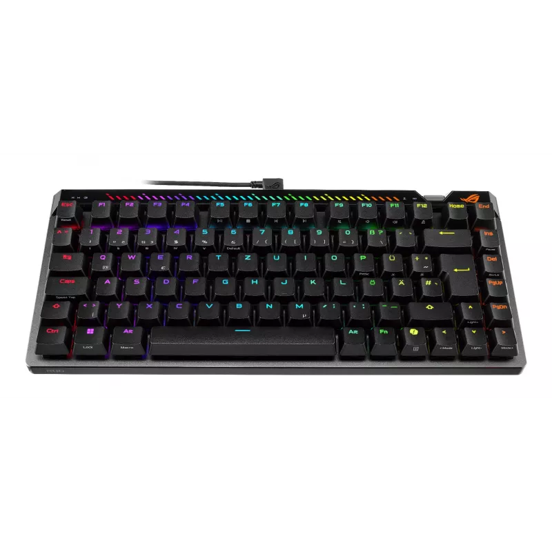 Mehaaniline mänguriklaviatuur ASUS ROG Falchion Ace 75% — USB, magnet-mehaanilised lülitid, RGB, must
