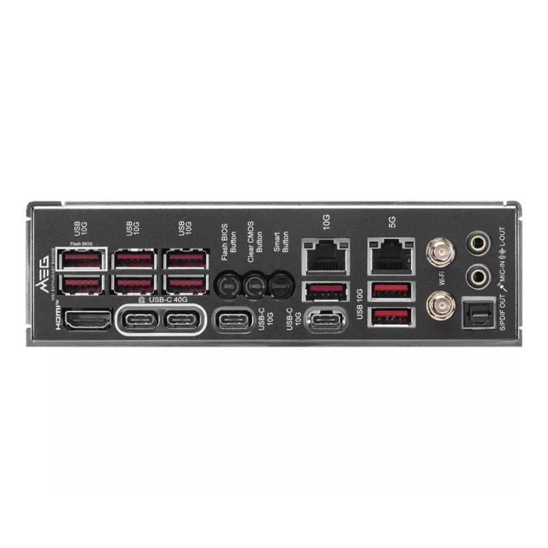Emaplaat MSI MEG X870E ACE MAX AM5, 4x DDR5, 4x SATA, 5x M.2 (7E85-001R)