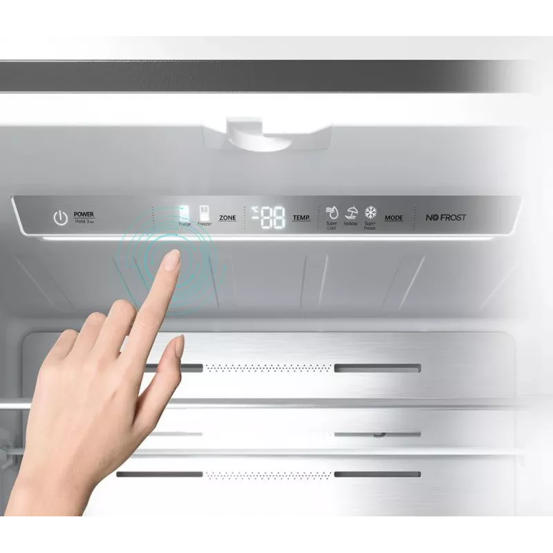 Hisense RF632N4WFE külmik-sügavkülmik külg-külje kõrval Eraldiseisev 485 L Must