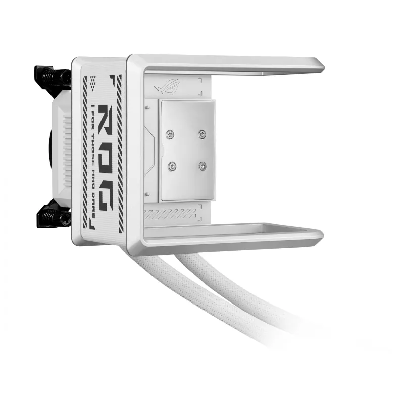 Universaalne vedelikjahuti ASUS ROG RYUO IV 360 ARGB WHT — 360 mm radiaator, 120 mm ventilaatorid, valge