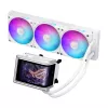 Universaalne vedelikjahuti ASUS ROG RYUO IV 360 ARGB WHT — 360 mm radiaator, 120 mm ventilaatorid, valge