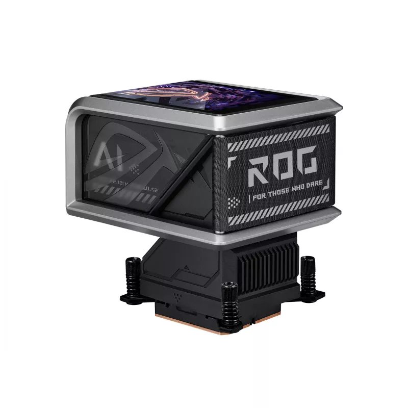 Vedelikjahutussüsteem ASUS ROG RYUO IV 360 ARGB — 360 mm radiaator, 120 mm ventilaatorid, Must