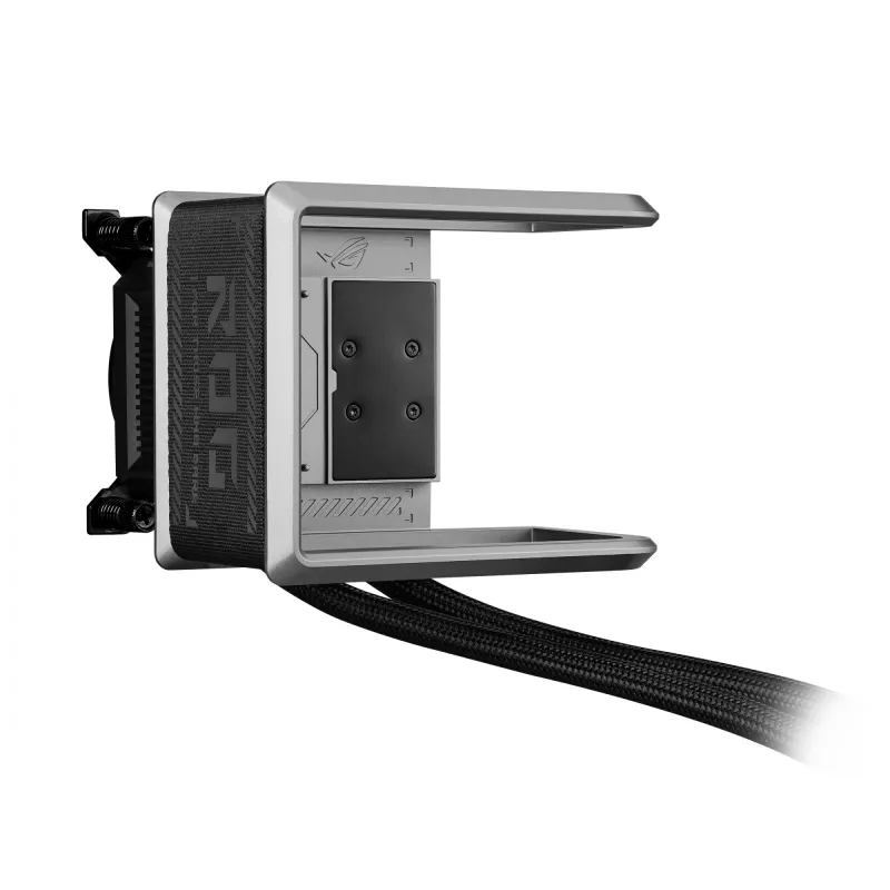 Vedelikjahutussüsteem ASUS ROG RYUO IV 360 ARGB — 360 mm radiaator, 120 mm ventilaatorid, Must