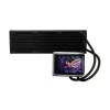 Vedelikjahutussüsteem ASUS ROG RYUO IV 360 ARGB — 360 mm radiaator, 120 mm ventilaatorid, Must