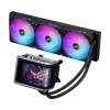 Vedelikjahutussüsteem ASUS ROG RYUO IV 360 ARGB — 360 mm radiaator, 120 mm ventilaatorid, Must