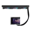 Vedelikjahutussüsteem ASUS ROG RYUO IV 360 ARGB — 360 mm radiaator, 120 mm ventilaatorid, Must