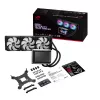 Vedelikjahutussüsteem ASUS ROG RYUO IV 360 ARGB — 360 mm radiaator, 120 mm ventilaatorid, Must