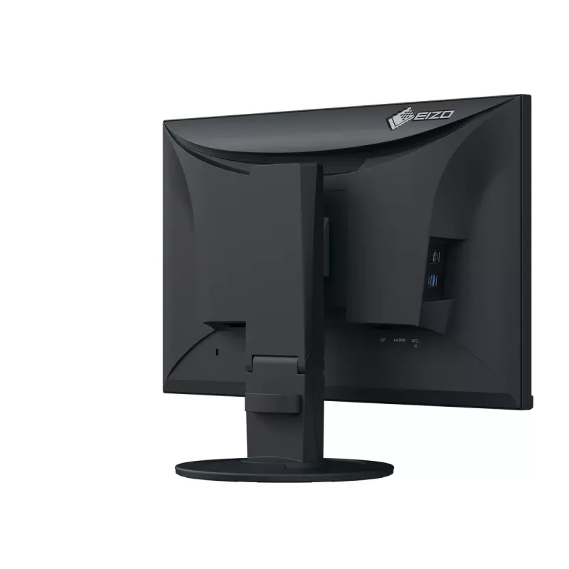 Arvutimonitor EIZO FlexScan EV2400R-BK 23,8 tolli (60,5 cm) Full HD 1920x1080 IPS LCD, 5 ms, USB-jaotur, kõlarid, VESA, kõrgus reguleeritav, must