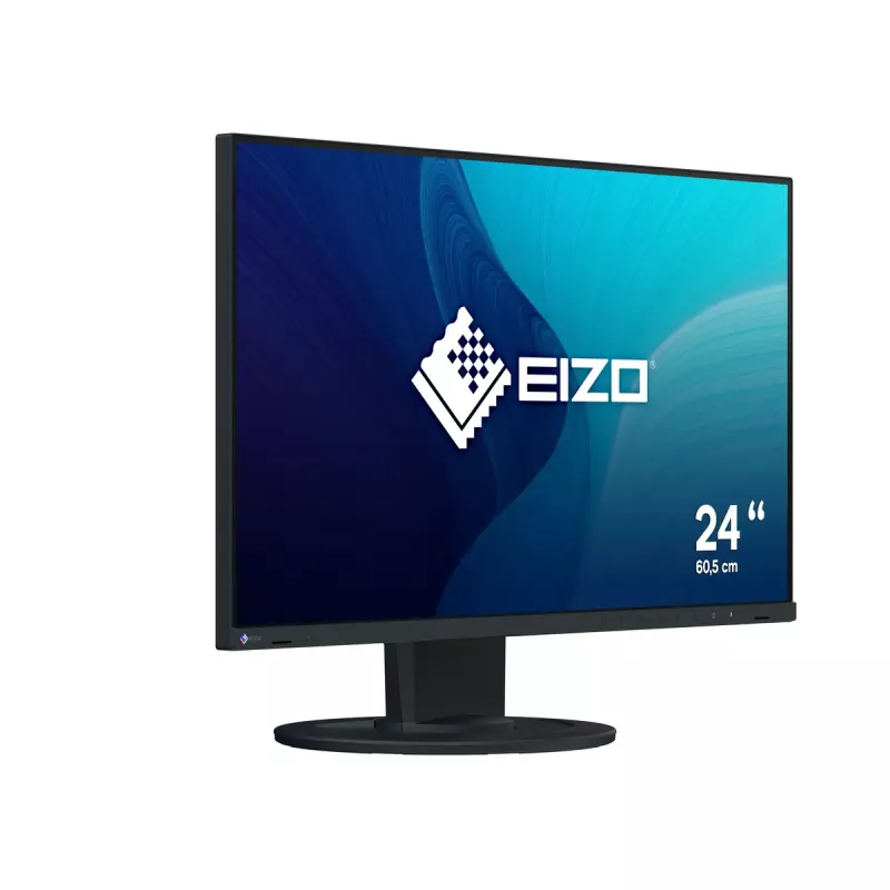 Arvutimonitor EIZO FlexScan EV2400R-BK 23,8 tolli (60,5 cm) Full HD 1920x1080 IPS LCD, 5 ms, USB-jaotur, kõlarid, VESA, kõrgus reguleeritav, must