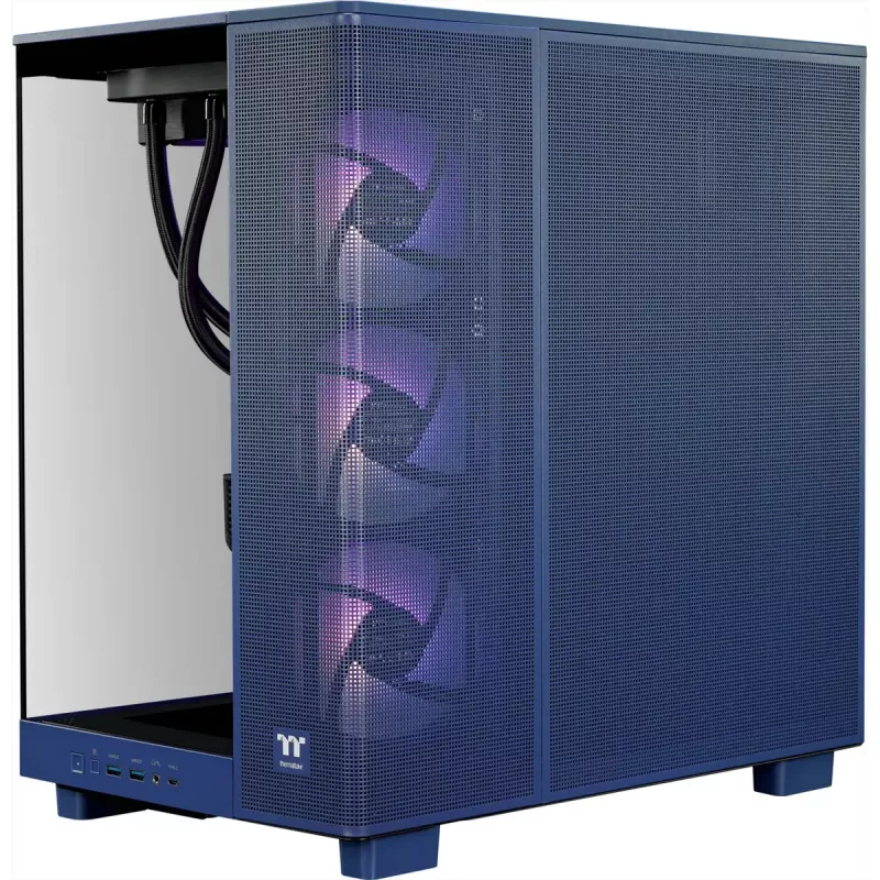 Lauaarvuti mänguritele THERMALTAKE FTW V380XL 9070XT lilla/läbipaistev operatsioonisüsteemiga Windows 11 Pro