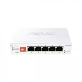 ASUS QG-U1050 haldamata 2.5G Ethernet (100/1000/2500) valge