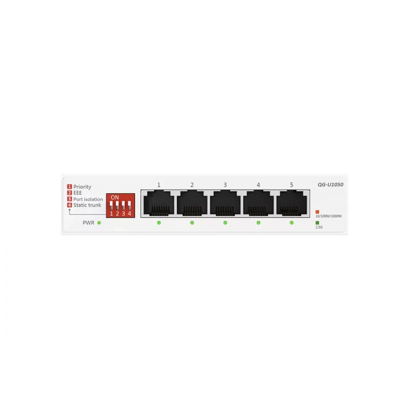 ASUS QG-U1050 haldamata 2.5G Ethernet (100/1000/2500) valge