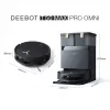 Robot vacuum Ecovacs Deebot T50 MAX PRO OMNI Gen2 — 3000Pa imemisvõimsus, 180 min tööaeg, must