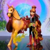 Unicorn Academy, Valentina & Cinder Sõpruse Jõu komplekt, Lihavõttekinkide idee, Nukud ja ükssarviku mänguasjad, Sisaldab poolläbipaistvat sadulat ja 2 võlujõu aksessuaari