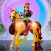 Unicorn Academy, Valentina & Cinder Sõpruse Jõu komplekt, Lihavõttekinkide idee, Nukud ja ükssarviku mänguasjad, Sisaldab poolläbipaistvat sadulat ja 2 võlujõu aksessuaari