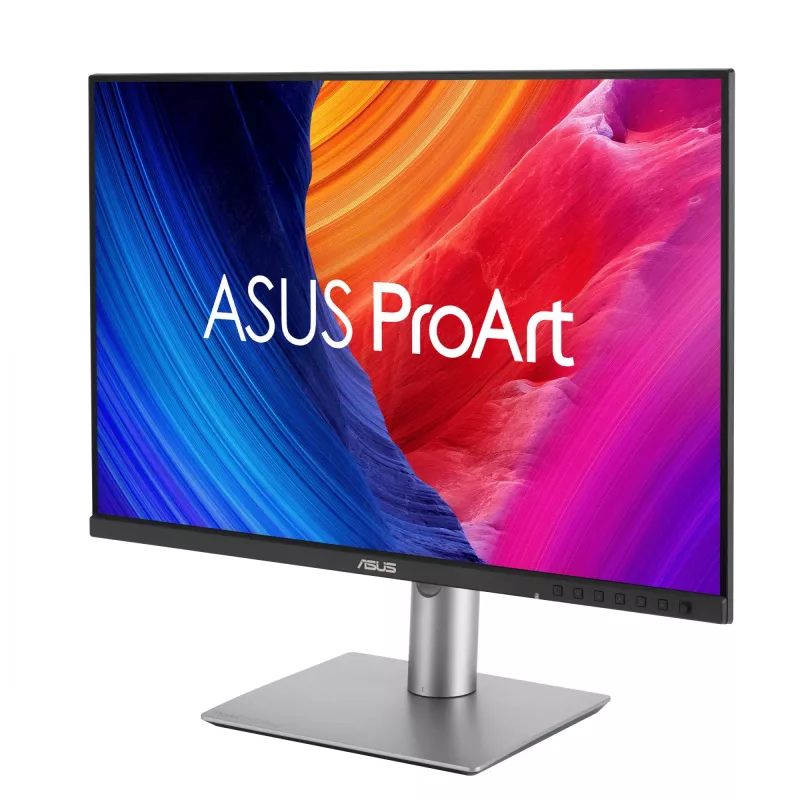 Arvutimonitor ASUS ProArt PA248QFV 24,1-tolline (61,2 cm) WUXGA 1920x1200 IPS LCD, 5 ms, 350 cd/m², USB 3.2 jaotur, kõlarid, VESA, hõbedane