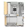 GIGABYTE X870E AERO X3D WOOD emaplaat – toetab AMD Ryzen 9000 protsessoreid, 16+2+2 faasiline digitaalne VRM, kuni 9000 Hz DDR5 (OC), 2xPCIe 5.0 + 2xPCIe 4.0, Wi-Fi 7, 5GbE LAN, USB 4