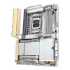 GIGABYTE X870E AERO X3D WOOD emaplaat – toetab AMD Ryzen 9000 protsessoreid, 16+2+2 faasiline digitaalne VRM, kuni 9000 Hz DDR5 (OC), 2xPCIe 5.0 + 2xPCIe 4.0, Wi-Fi 7, 5GbE LAN, USB 4