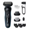 Fooliumpardel BRAUN Series 5 52-B1650S — 3-terane, liitiumioonaku, märg ja kuiv raseerimine, trimmer, sinine