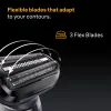 Fooliumpardel BRAUN Series 5 52-B1650S — 3-terane, liitiumioonaku, märg ja kuiv raseerimine, trimmer, sinine