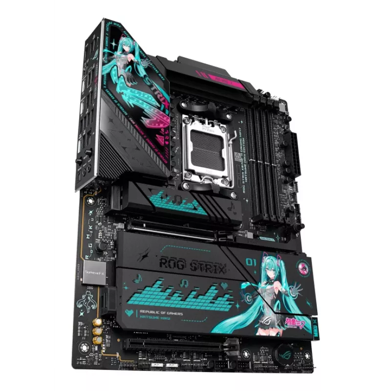Emaplaat ASUS ROG STRIX X870E-H GAMING MIKU WIFI7 ATX AM5 pesale, DDR5 tugi