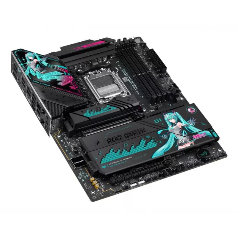 Emaplaat ASUS ROG STRIX X870E-H GAMING MIKU WIFI7 ATX AM5 pesale, DDR5 tugi