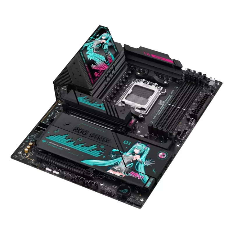 Emaplaat ASUS ROG STRIX X870E-H GAMING MIKU WIFI7 ATX AM5 pesale, DDR5 tugi