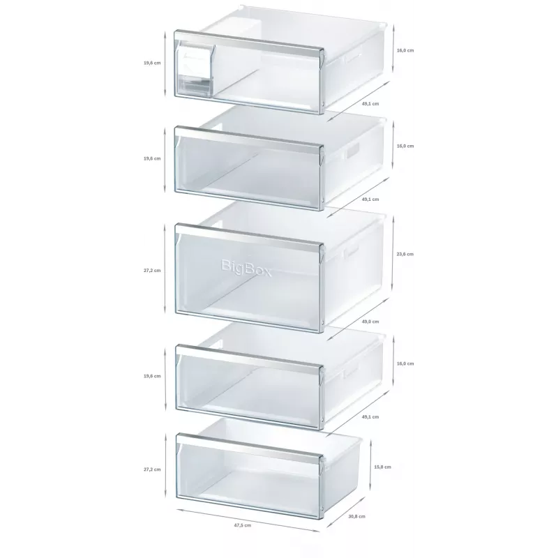 Siemens GS51NAWCV sügavkülmik püstsügavkülmik eraldiseisev 290 L valge