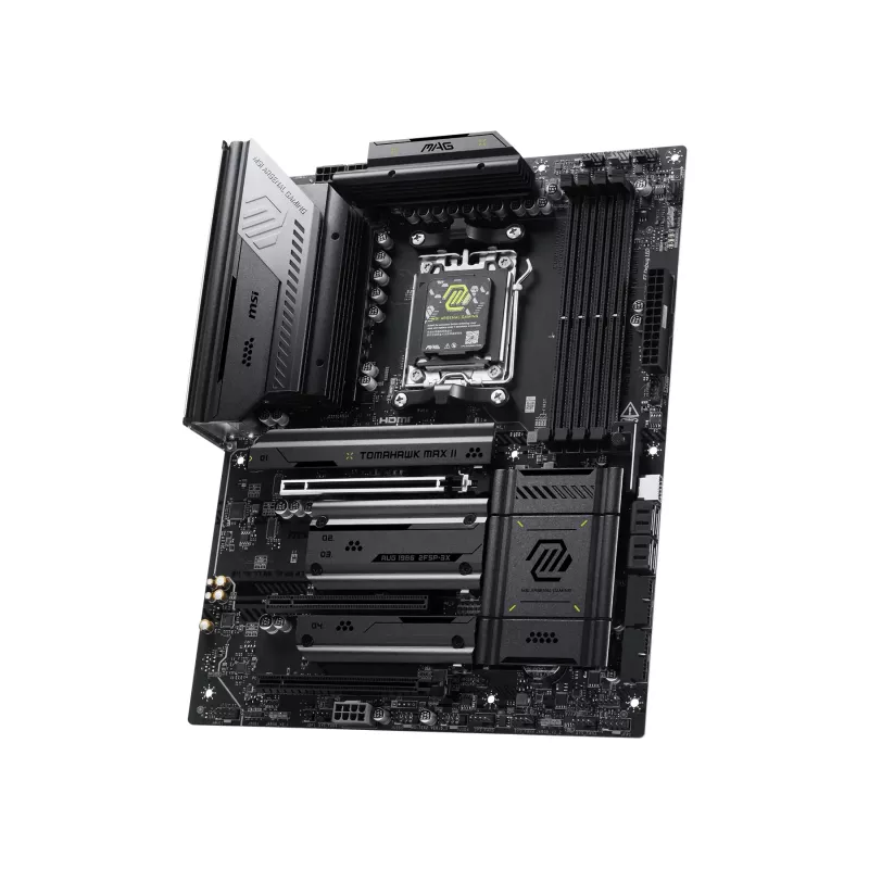 Emaplaat MSI MAG B850 TOMAHAWK MAX WIFI II — AMD B850, Socket AM5, ATX, DDR5, Wi‑Fi 7, 5GbE