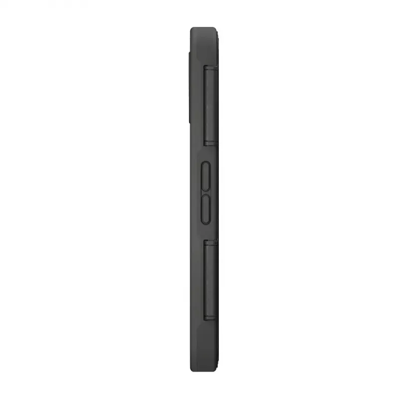 Flip-ümbris Fairphone F6FLIP-1ZW-WW1 Fairphone 6-le, klappkate 16 cm (6,31 tolli) ekraanile, plastik, must