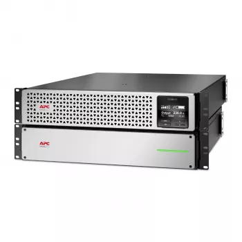 APC Smart-UPS On-Line, 2200VA, liitiumioon, rackmonteeritav 4U, 230V, 6x C13+2x C19 IEC pistikupesa, võrgukaart, pikendatud pikk tööaeg, siinikomplekt kaasas