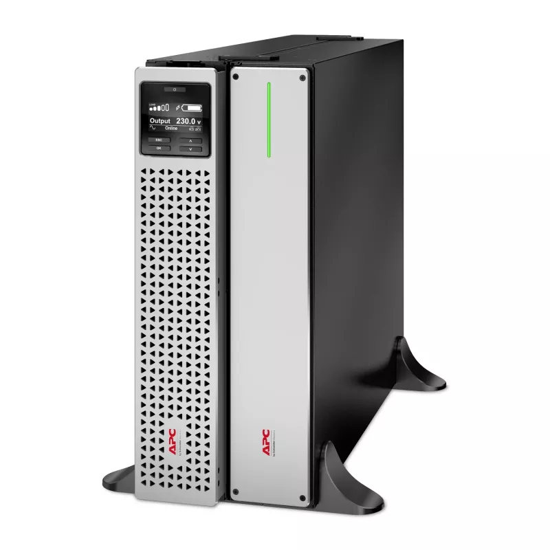 APC Smart-UPS On-Line, 2200VA, liitiumioon, rackmonteeritav 4U, 230V, 6x C13+2x C19 IEC pistikupesa, võrgukaart, pikendatud pikk tööaeg, siinikomplekt kaasas