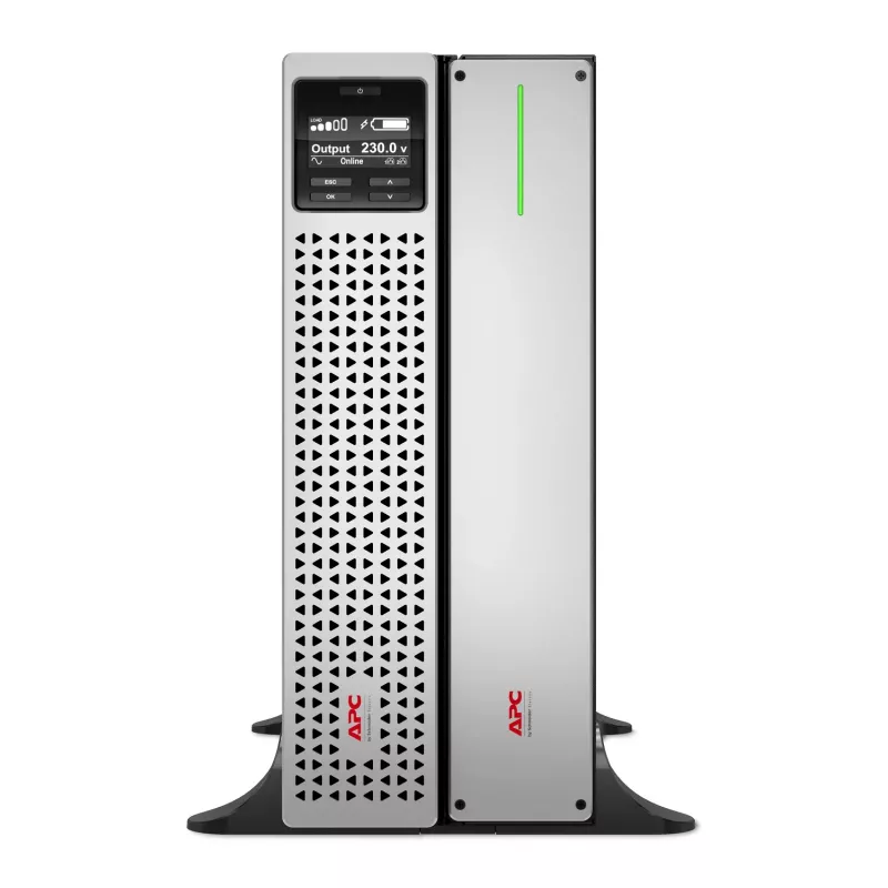 APC Smart-UPS On-Line, 2200VA, liitiumioon, rackmonteeritav 4U, 230V, 6x C13+2x C19 IEC pistikupesa, võrgukaart, pikendatud pikk tööaeg, siinikomplekt kaasas