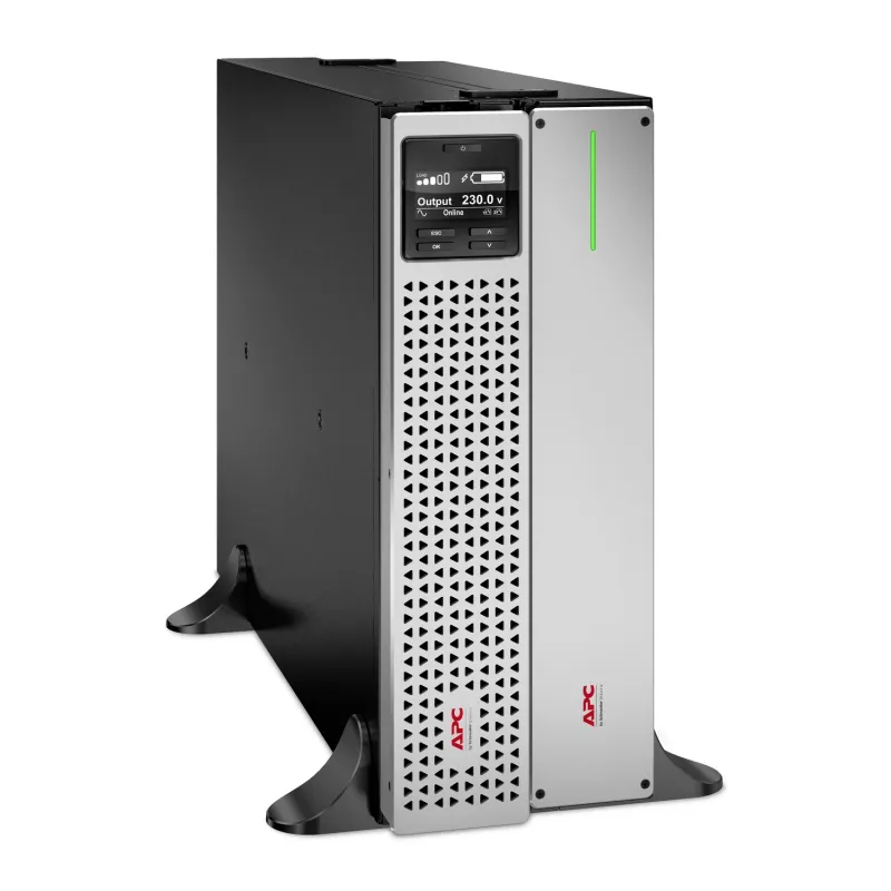 APC Smart-UPS On-Line, 2200VA, liitiumioon, rackmonteeritav 4U, 230V, 6x C13+2x C19 IEC pistikupesa, võrgukaart, pikendatud pikk tööaeg, siinikomplekt kaasas
