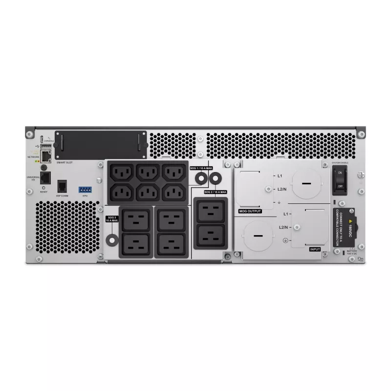 Katkematu toiteallikas APC SRTL8KRM4UI topeltkonversiooniga võrgus 8 kVA 8000 W 12 vahelduvvoolupistikut Rack/torn 4U