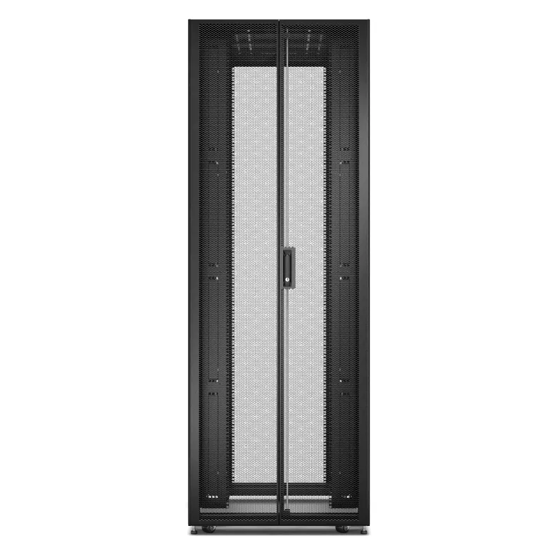 Eraldiseisev serveririiul APC Easy Rack 48U (must) koos katuse, rataste, jalgade, 4 kronsteini, külgpaneelidega — 2258K x 800L x 1200S mm