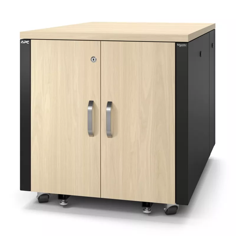 APC NetShelter Soundproof, 12U, Serveririiuli korpus, Maple