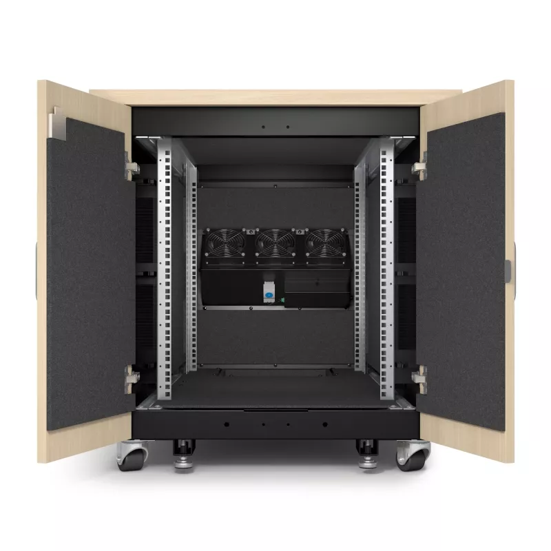 APC NetShelter Soundproof, 12U, Serveririiuli korpus, Maple