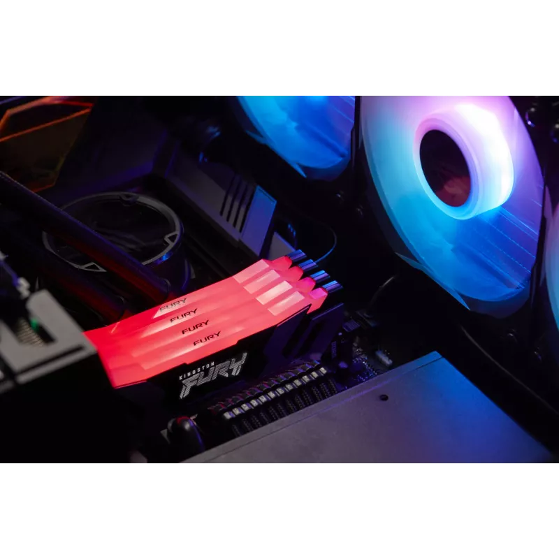 Kingston Technology FURY 32GB 6400MT/s DDR5 CL32 DIMM Renegade RGB XMP