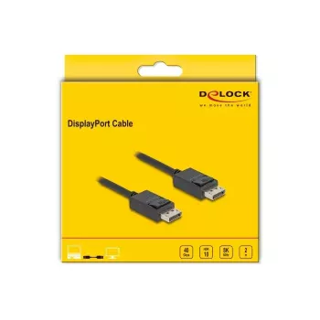 DisplayPort kaabel DeLOCK 80493 8K 60 Hz 40 Gbps 2 m