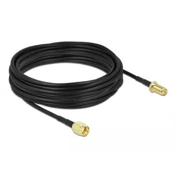 Antenni kaabel DeLOCK RP-SMA pistik - RP-SMA pesa LMR/CFD100 10 m