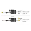 USB-jaotur DeLOCK 18911 USB-C 10000 Mbit/s Must