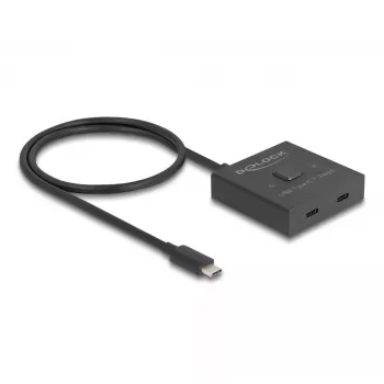 USB-jaotur DeLOCK 18911 USB-C 10000 Mbit/s Must