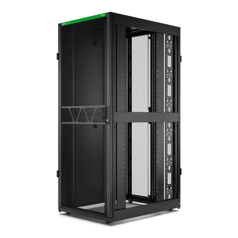 APC NetShelter SX Server Rack Gen 2, 42U, 1991K x 800L x 1070S mm, külgedega, must