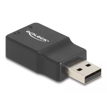 DeLOCK väline USB-helikaart DeLOCK 66634 USB-A kuni 2 x 3,5 mm