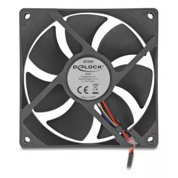 Ventilaator DeLOCK 67302 9,2 cm Must kuullaager