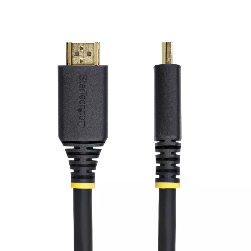 StarTech.com 5m (16ft) sertifitseeritud ülikiire HDMI-kaabel, 8K 60Hz/4K 120Hz, HDMI 2.1 kaabel HDR10+ / eARC-ga, 48Gbps, 8K HDMI-juhe monitorile/telerile/ekraanile, painduv TPE-ümbris